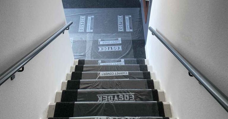 carpet cover over trap